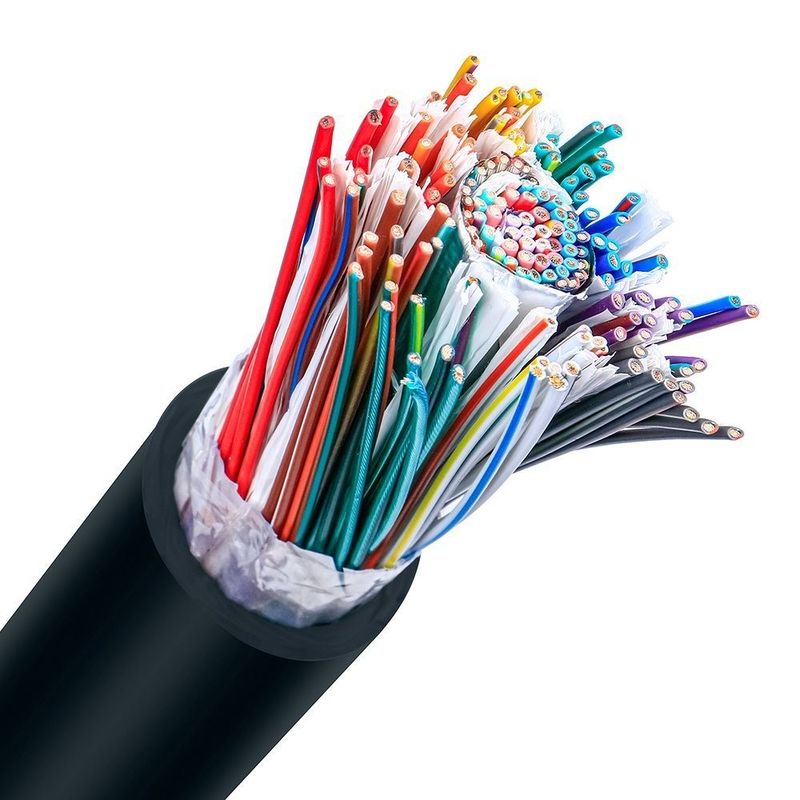 Ronde draad type K thermocouple kabel met siliconen jas en breed temperatuurbereik