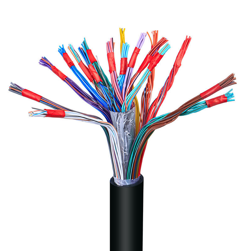 Ronde draad type K thermocouple kabel met siliconen jas en breed temperatuurbereik
