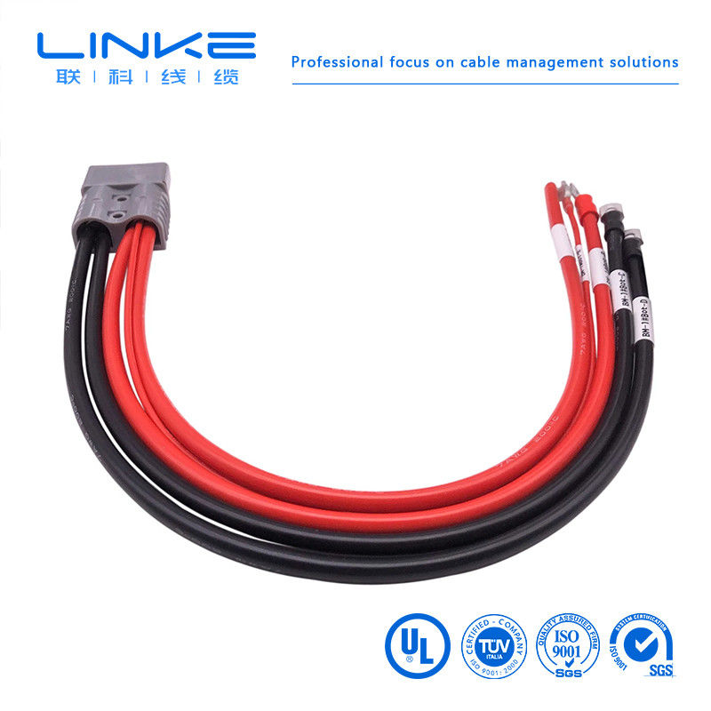 Aangepaste automotive kabelboom met vertind koper en 600V nominale spanning voor auto elektrische kabelassemblage