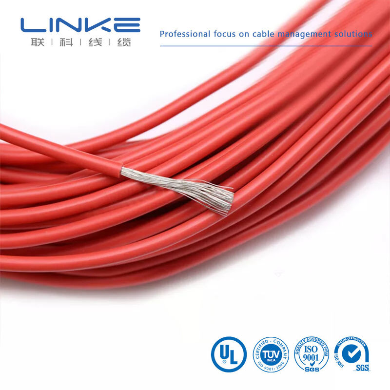 UL3135 Silicone rubber draad 30 28 26 24 22 20 18 16 14 12 10 AWG Geïsoleerde zachte koper elektronen LED lamp verlichting kabel