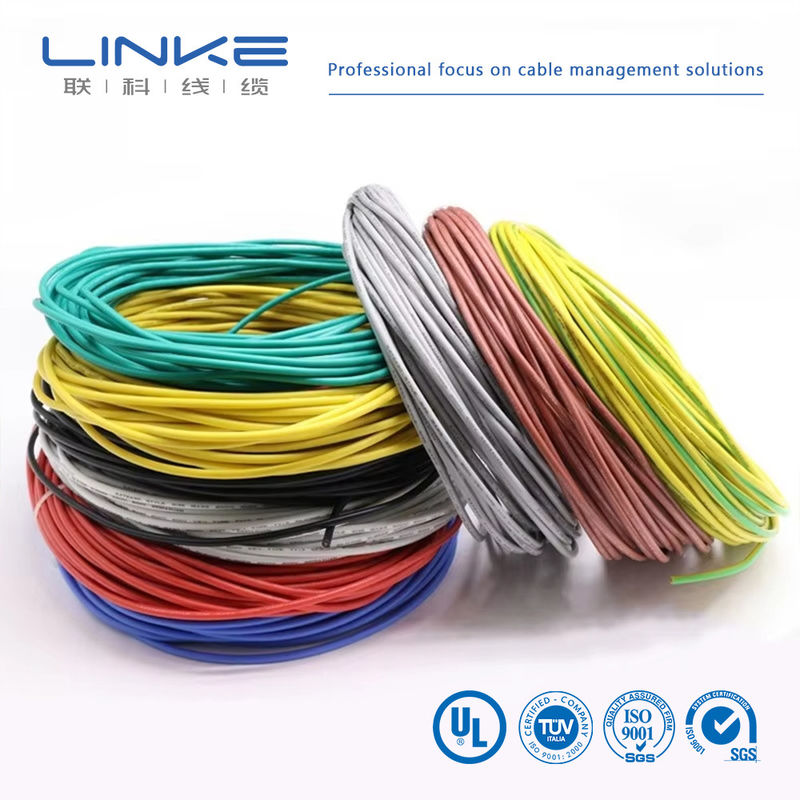 UL3135 Silicone rubber draad 30 28 26 24 22 20 18 16 14 12 10 AWG Geïsoleerde zachte koper elektronen LED lamp verlichting kabel