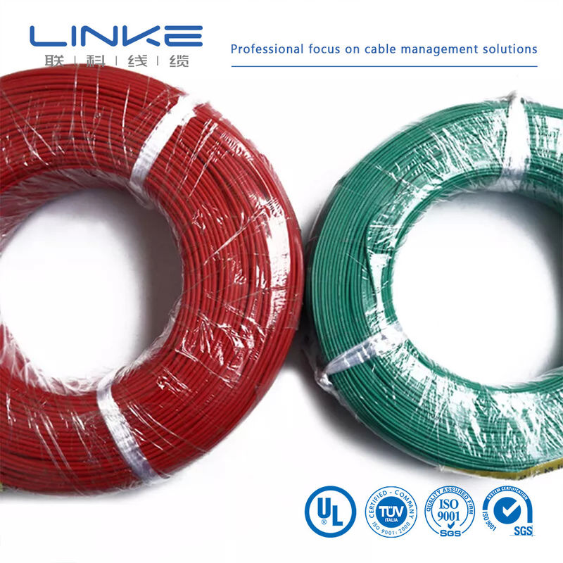 UL3135 Silicone rubber draad 30 28 26 24 22 20 18 16 14 12 10 AWG Geïsoleerde zachte koper elektronen LED lamp verlichting kabel