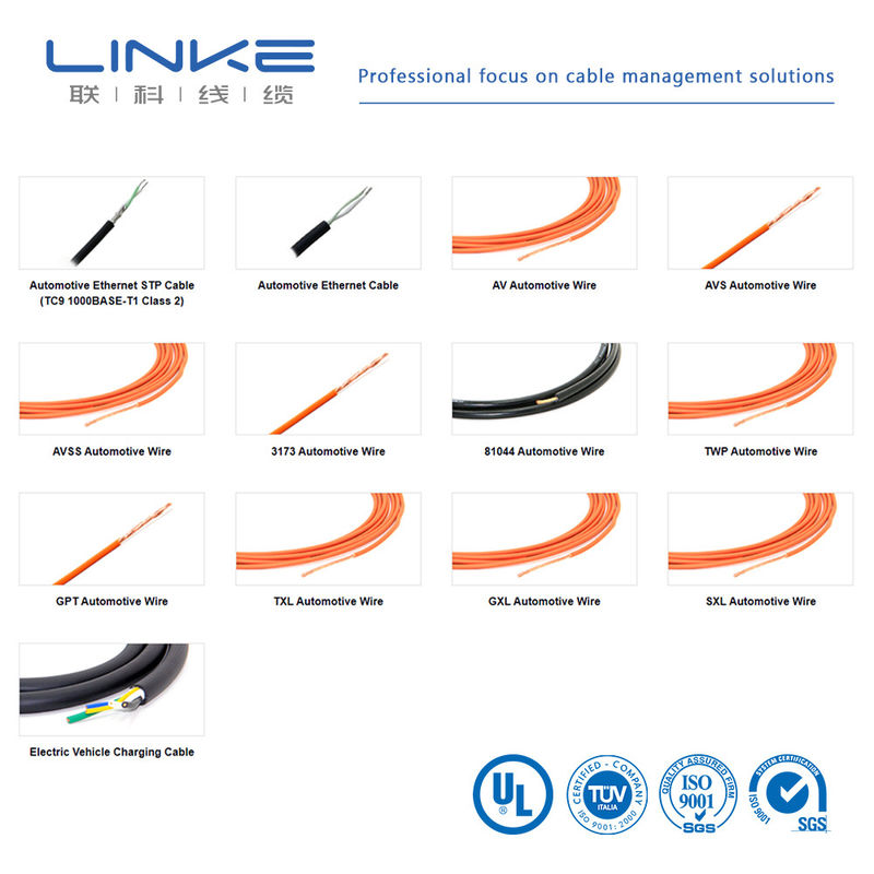 Automobiele siliconen rubberkabel Silicone AC hoogspanningsdraad