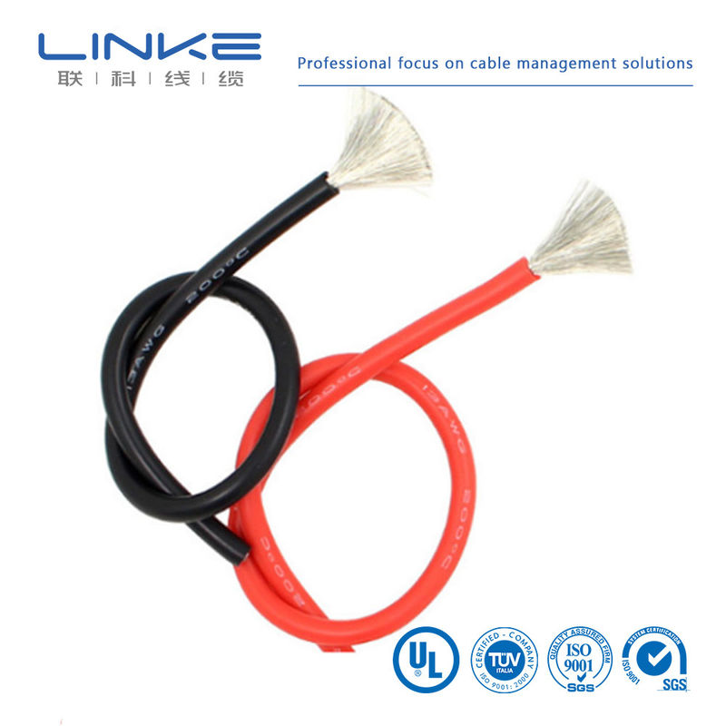Extra zachte siliconen draad 16 14 13 12 11 10 8 7 9 6 koper in blik 4/3/2AWG hoogtemperatuurbestendige draad