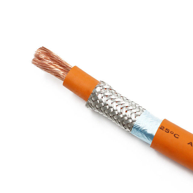 Flexible Shielded Silicone Wire EV Charger Cable met 1500V nominale spanning voor toepassingen met een hoog vermogen