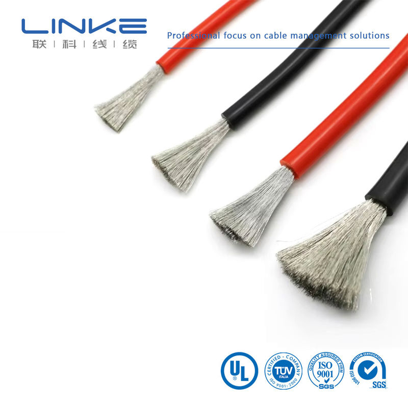 Superflexible Hig Silicone Draad Vlamvertragend Warmtebestendige Silicone Draad 10awg 8awg 6awg 4awg 2awg