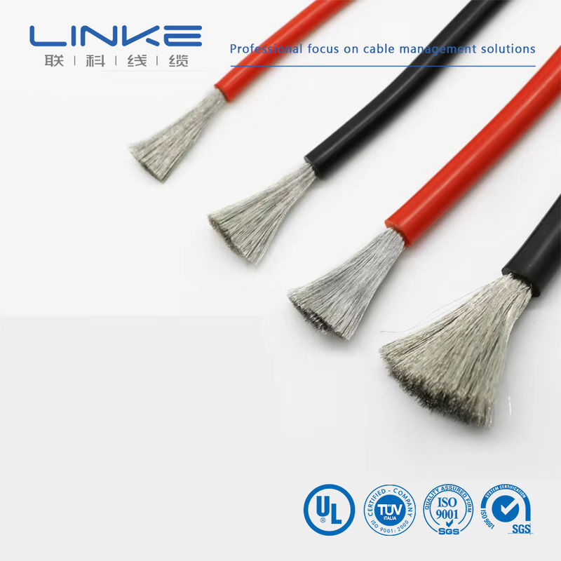 Superflexible Hig Silicone Draad Vlamvertragend Warmtebestendige Silicone Draad 10awg 8awg 6awg 4awg 2awg