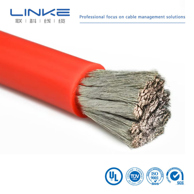 Superflexible Hig Silicone Draad Vlamvertragend Warmtebestendige Silicone Draad 10awg 8awg 6awg 4awg 2awg