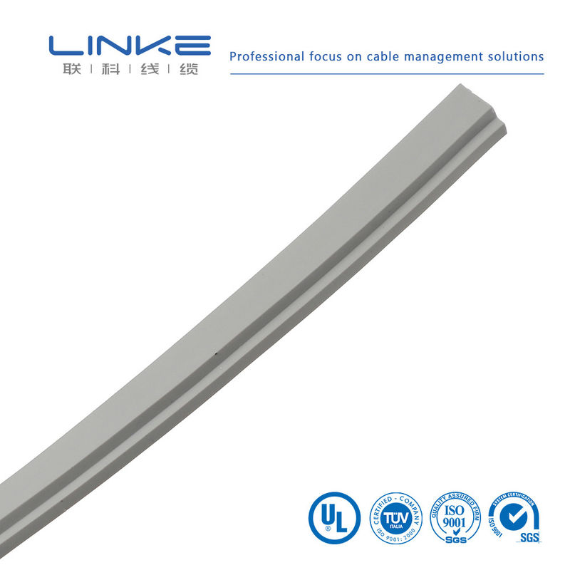 UL1185 Vlakdraad Grijzige PVC parallelle kabel met 10 pinnen Flexibel vlak lint
