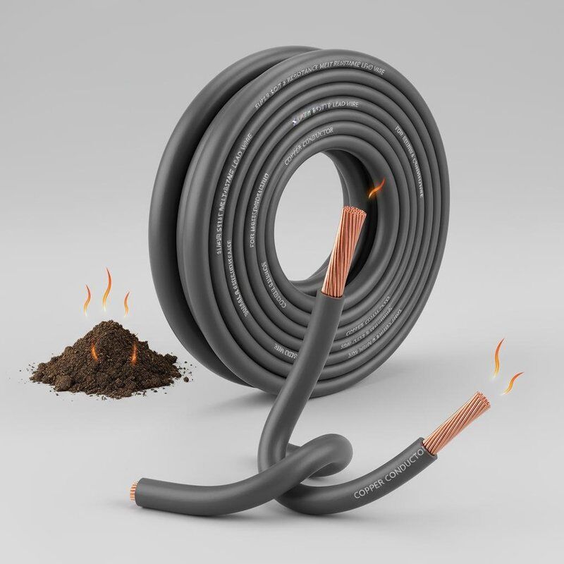 Super Zachte Hittebestendige Smeltbestendige Leidingdraad met Koperen Geleider voor Verwarming en Ondergrondse Toepassingen