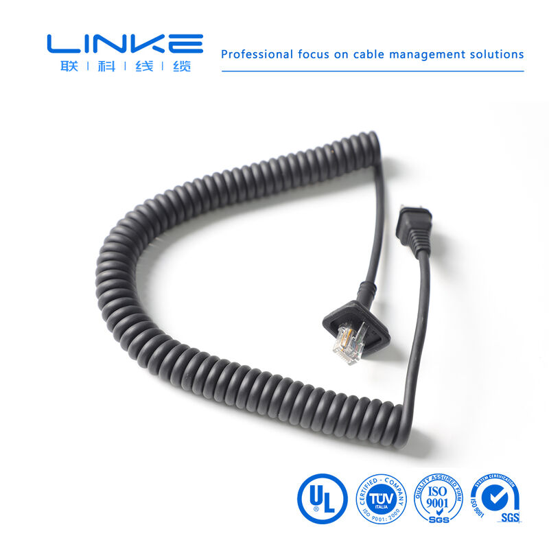 Categorie 6 Gigabit Afgeschermde Industriële Veer Netwerkkabel Met RJ45 Connector Voor Industriële Ethernet