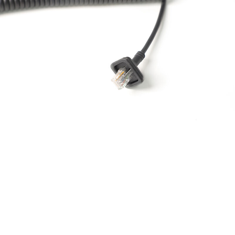 Categorie 6 Gigabit Afgeschermde Industriële Veer Netwerkkabel Met RJ45 Connector Voor Industriële Ethernet