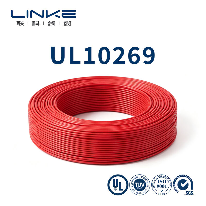 UL10269 Hoge Spanning 1000V 105℃ PVC Geïsoleerde Aansluitkabel met Vertind Koperen Geleider Elektrische Bedrading Rol